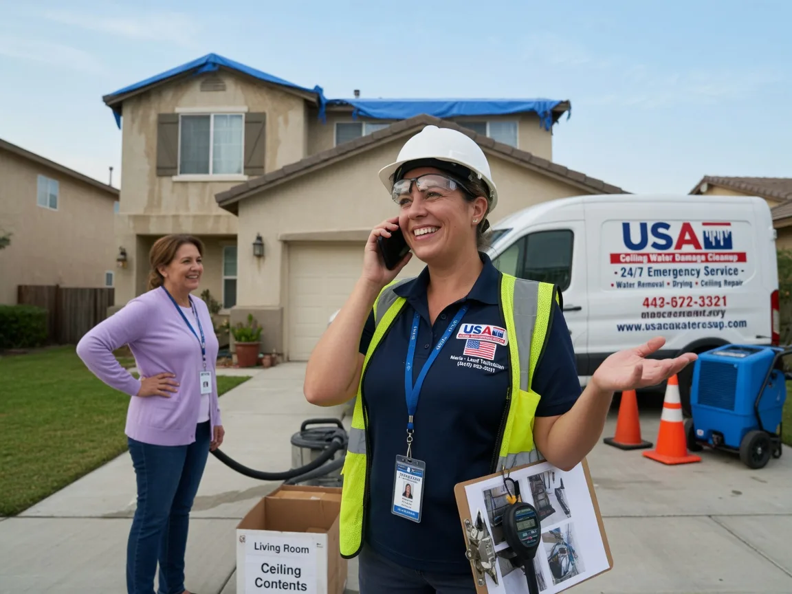 Ceiling Water Damage Restoration Cutler, CA FAQs
